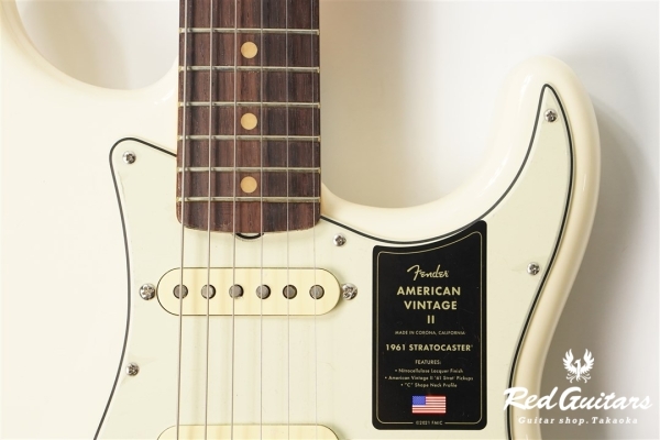 AMERICAN VINTAGE II 1961 STRATOCASTER - Olympic White